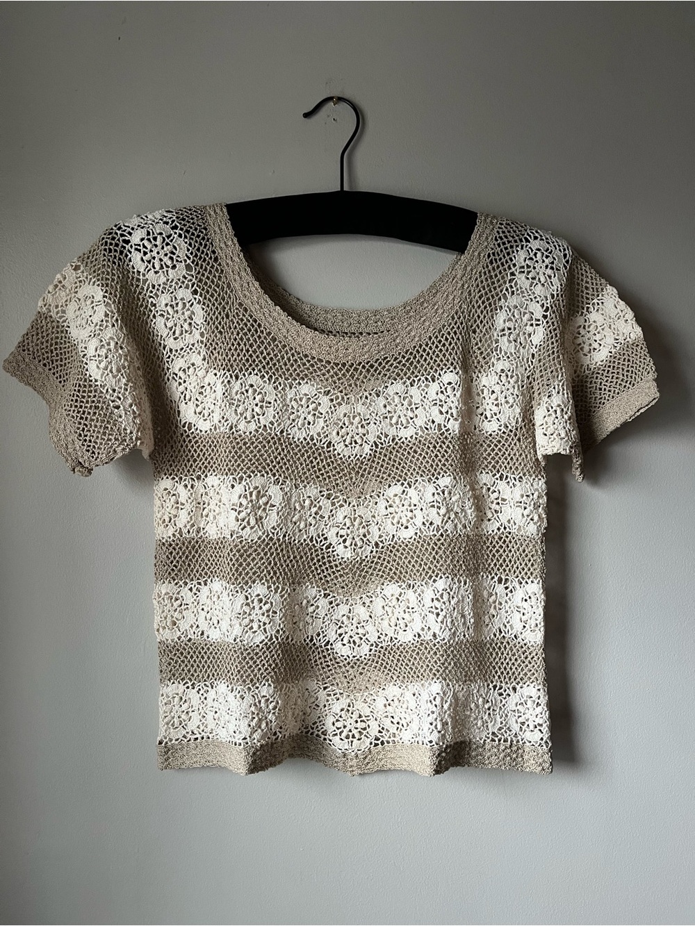 Vintage Handmade Crochet Top